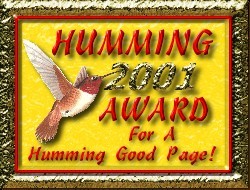 Hummer Award 2001, 10/7/01